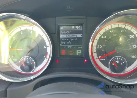 2012 Dodge Durango Sxt из США, поврежденный, VIN 1C4RDHAG3CC330403